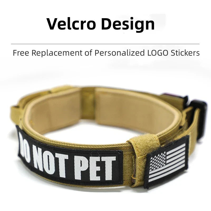Tactical K9 Collar - Black