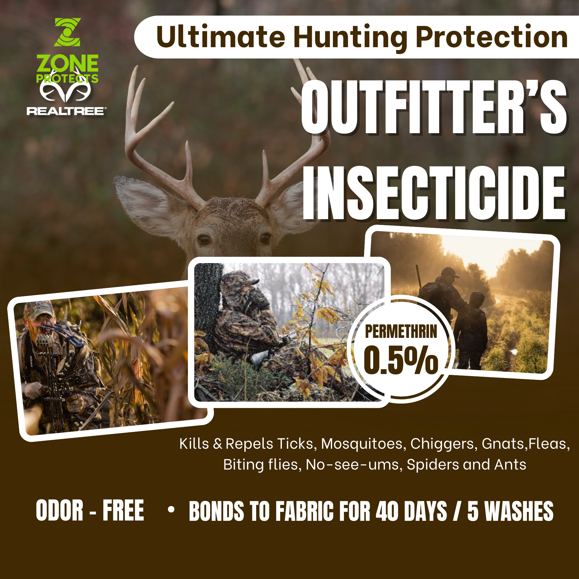 Realtree Complete Insect Control; Repellent Plus Insecticide