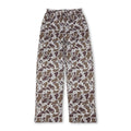 Elastic waist pockets camo adult women pants