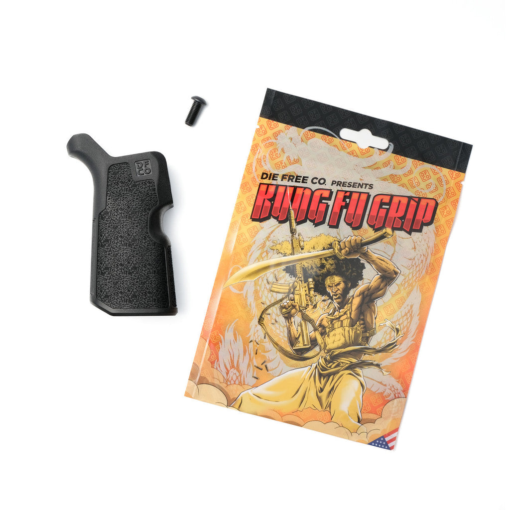 Die Free Co Kung Fu Pistol Grip - Mil-Spec AR Platforms