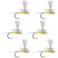 Pale Morning Dun Parachute PMD Classic Dry Fly - 6 Flies Hook Size 16