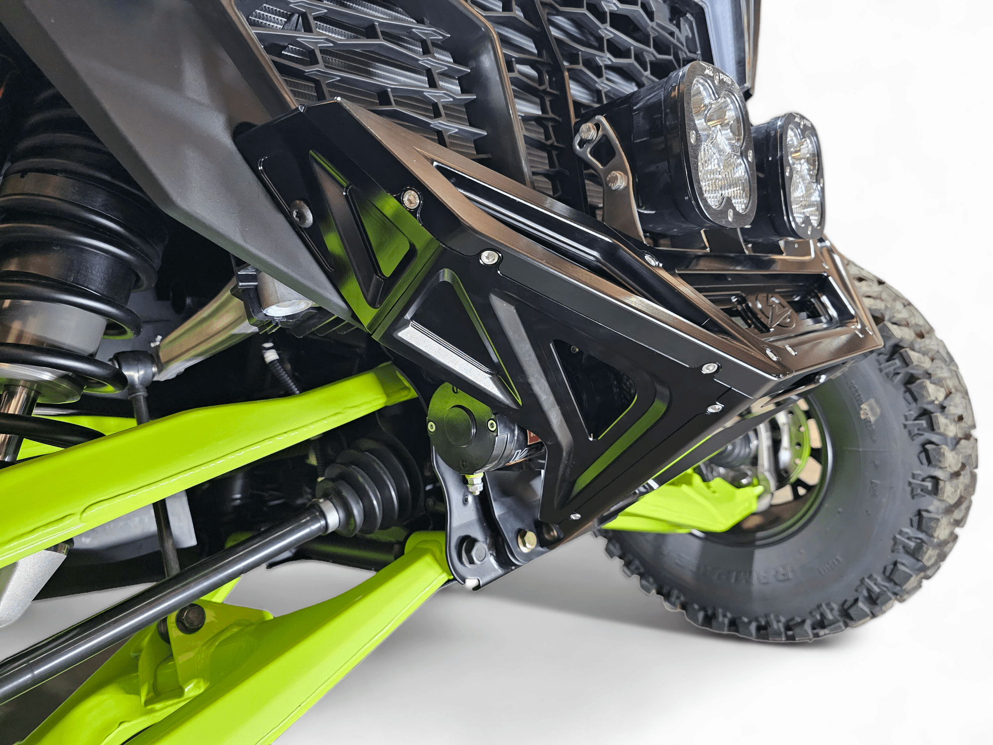 Elektric Offroad Machined Billet Front Winch Bumper for RZR Pro R / Turbo R