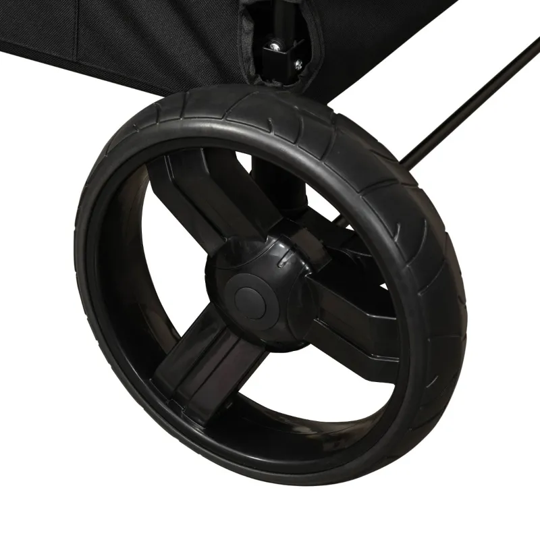 Foldable Pet Stroller with Storage Pocket