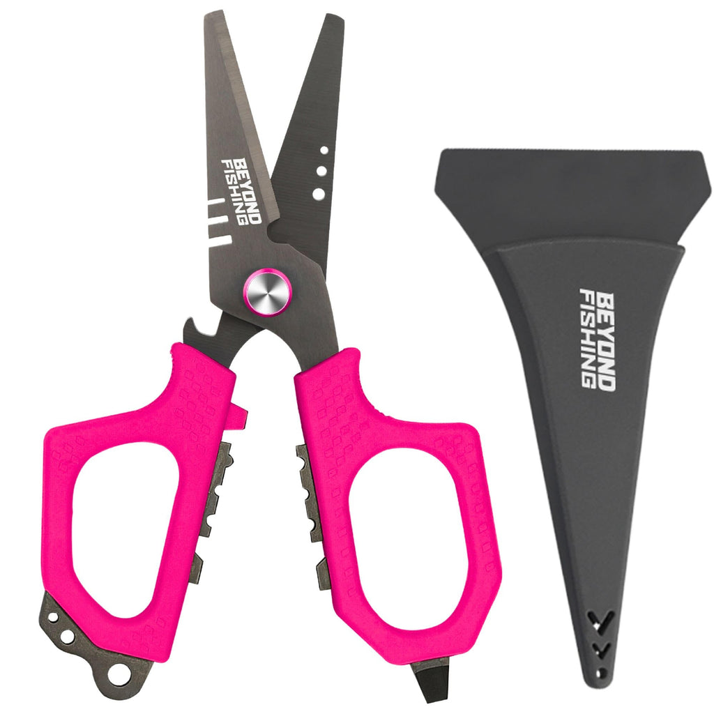 Beyond Fishing 6.5" Pro Shears - Premium Braid Cutting Scissors