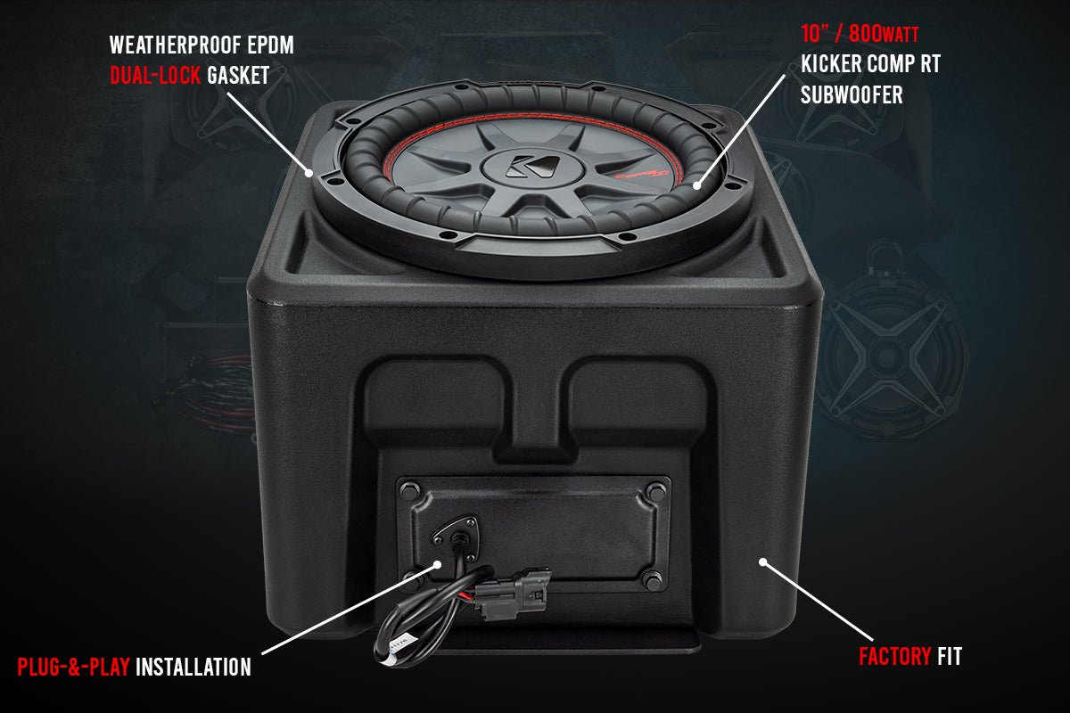2018-2023 Polaris Ranger XP1000 5-Speaker SSV Audio System for Ride Command