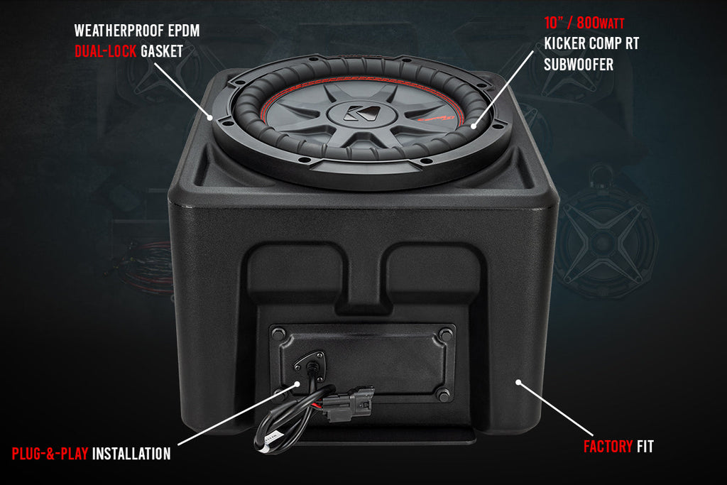 2018-2023 Polaris Ranger XP1000 5-Speaker SSV Audio System for Ride Command