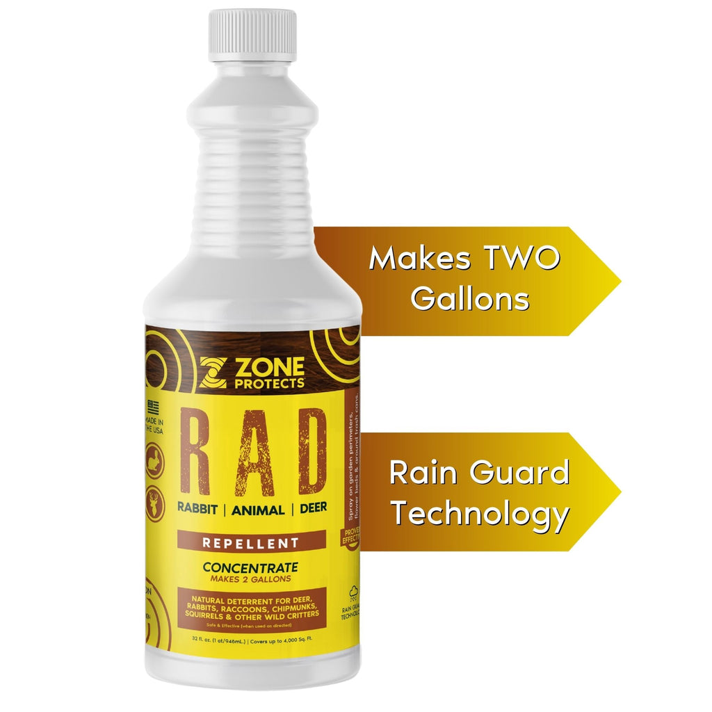 R.A.D.; Rabbit, Animal, Deer Repellent 32oz Concentrate