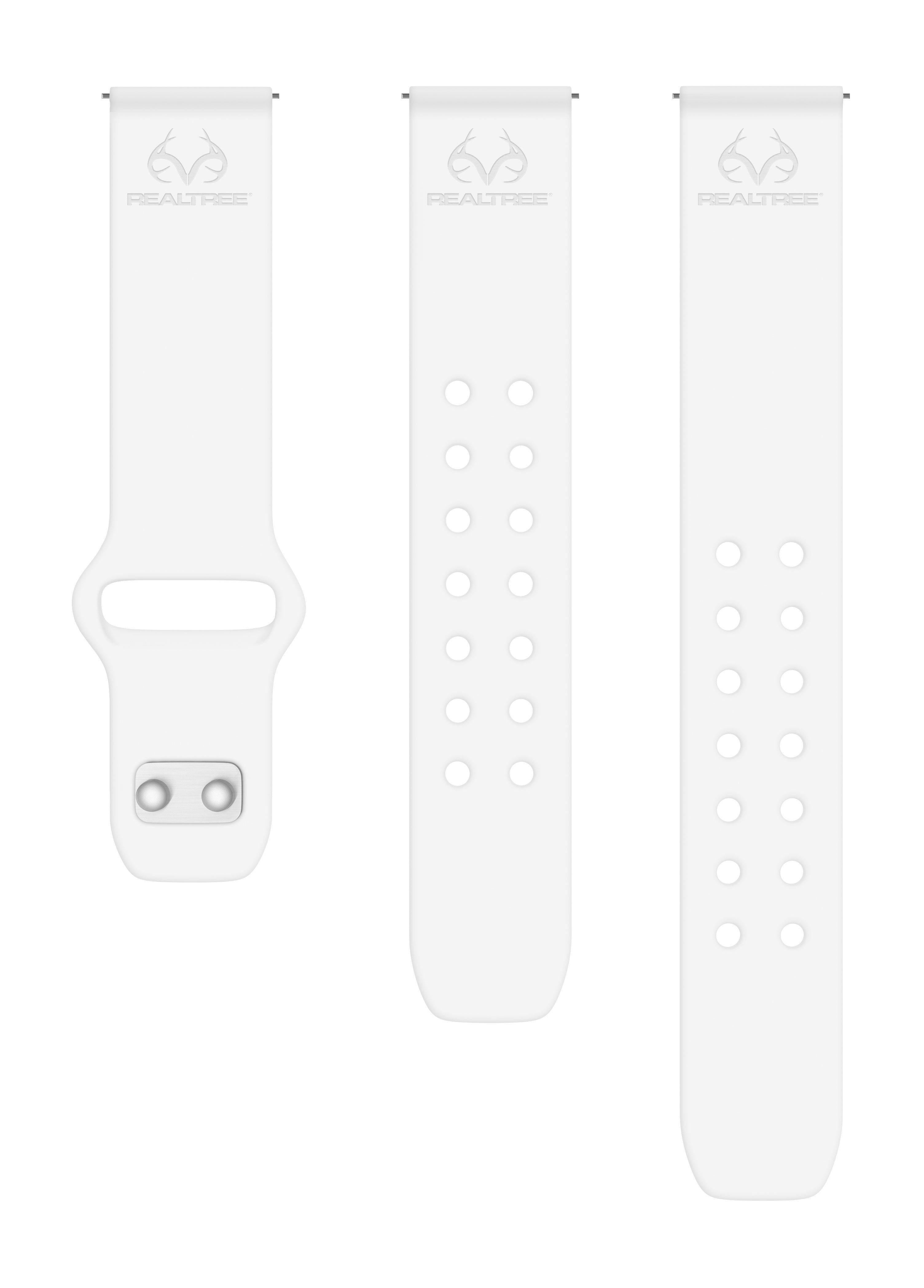 Realtree Engraved Silicone Watchband for Samsung, Garmin, Fossil, and More for Samsung, Garmin, Fossil, and More