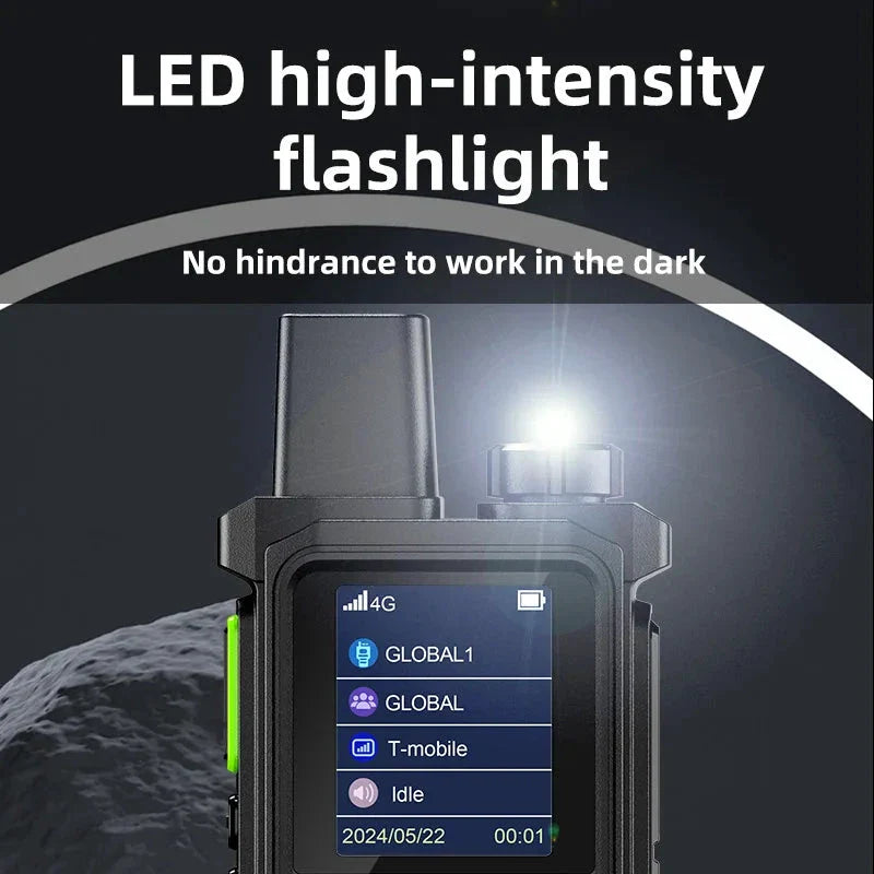 BINQI-K6 4G POC Walkie Talkie - 5000km Global Range