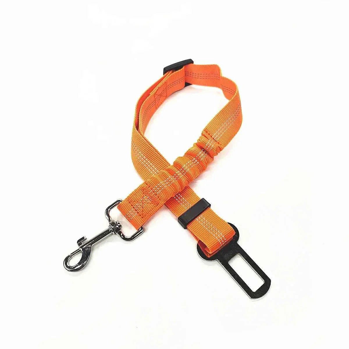 Pet Car Seat Belt Harness – Adjustable Safety Clip for Dogs & Cats
