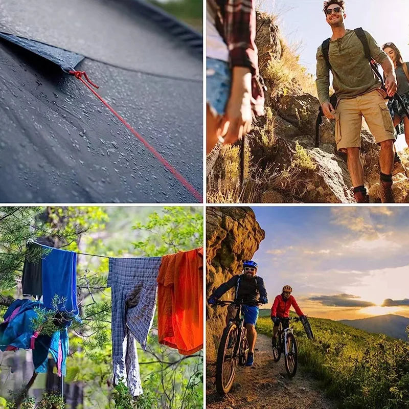 7-Strand 4mm 550lb Paracord for Camping, Hiking, and Survival