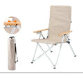 Lightweight Wooden Camping Chair for Outdoor Relaxation