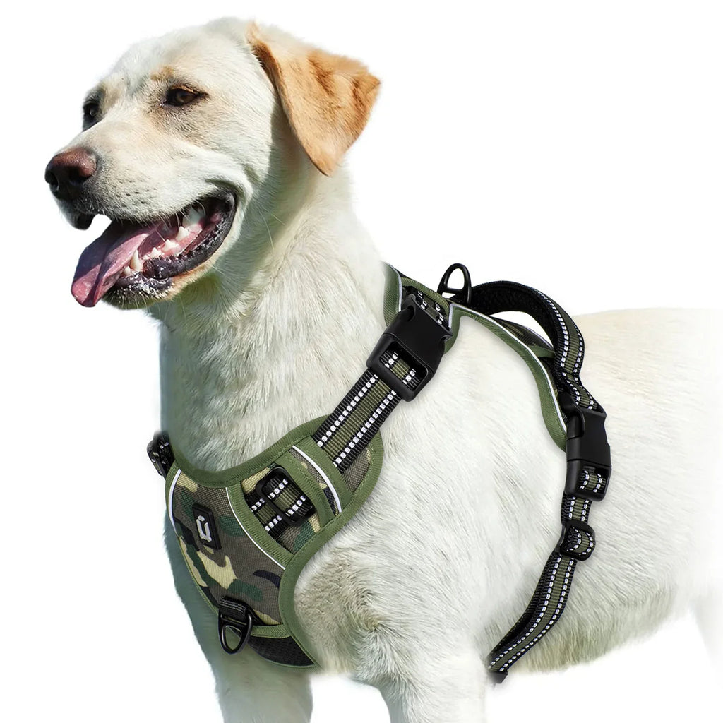 PawsEase No-Pull Soft Harness with Control Handle
