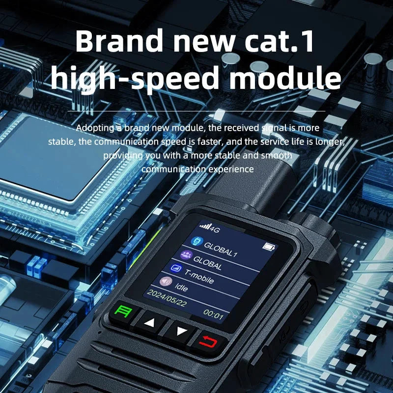 BINQI-K6 4G POC Walkie Talkie - 5000km Global Range