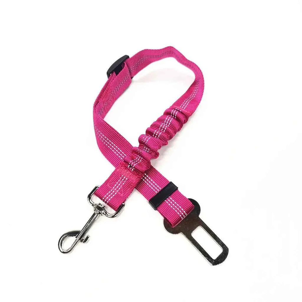Pet Car Seat Belt Harness – Adjustable Safety Clip for Dogs & Cats