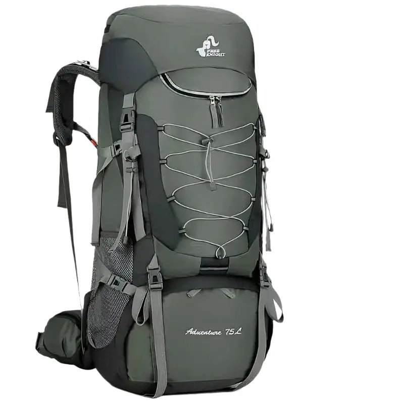 75L Camping Backpack Travel Sport Bag With Rain Cover