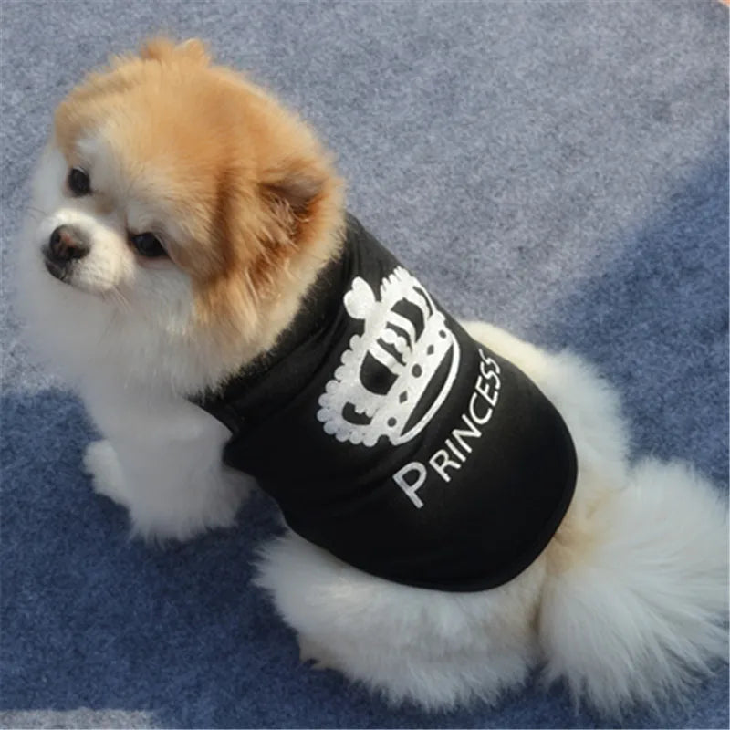 Security Clothing for Dogs Summer Pet T-shirt Costume