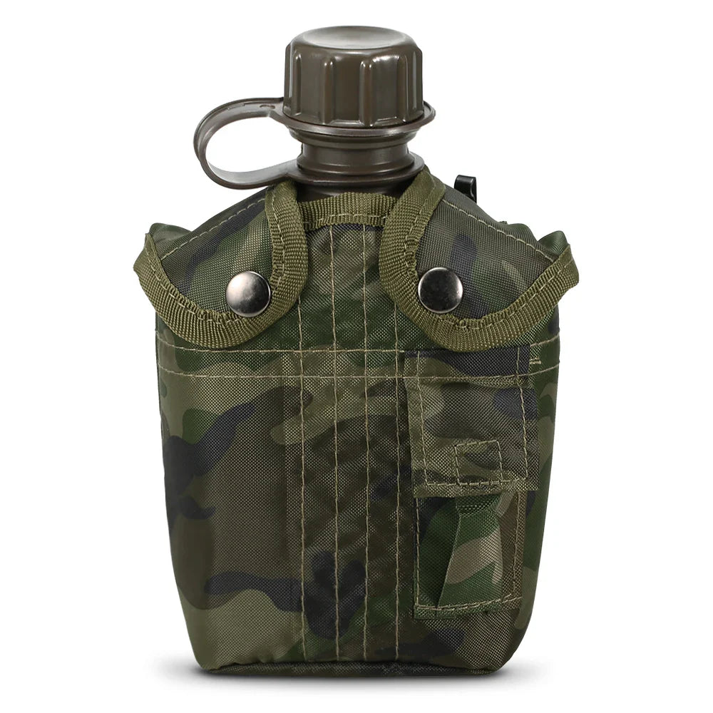 1L Military Canteen Bottle with Cover