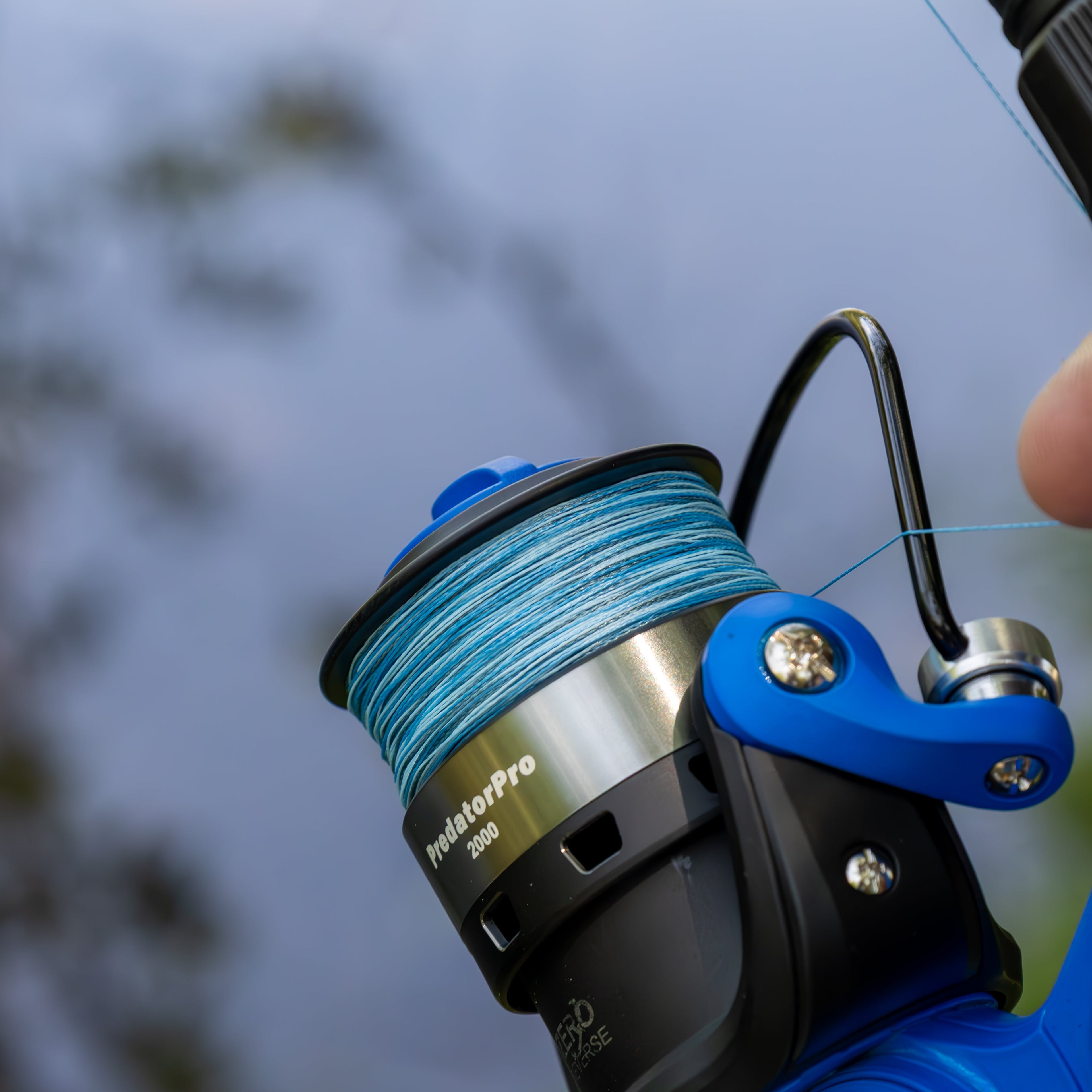 Reaction Tackle BRAIDED IN THE USA Fishing Line- 4X- NEW