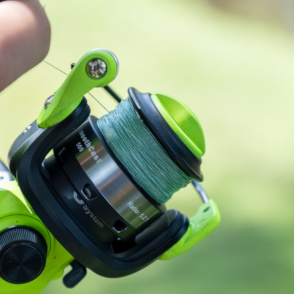 Reaction Tackle BRAIDED IN THE USA Fishing Line- 5X- NEW