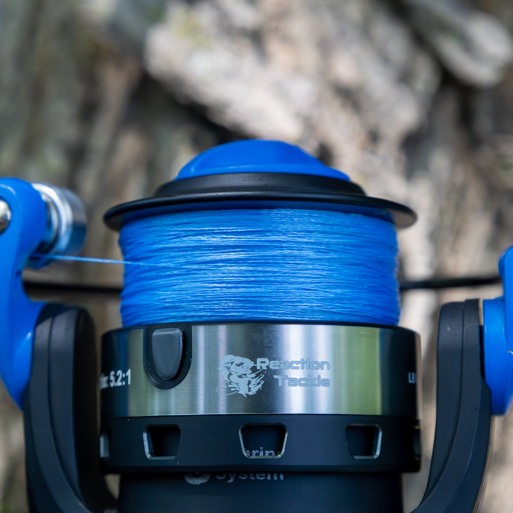 Reaction Tackle BRAIDED IN THE USA Fishing Line- 5X- NEW