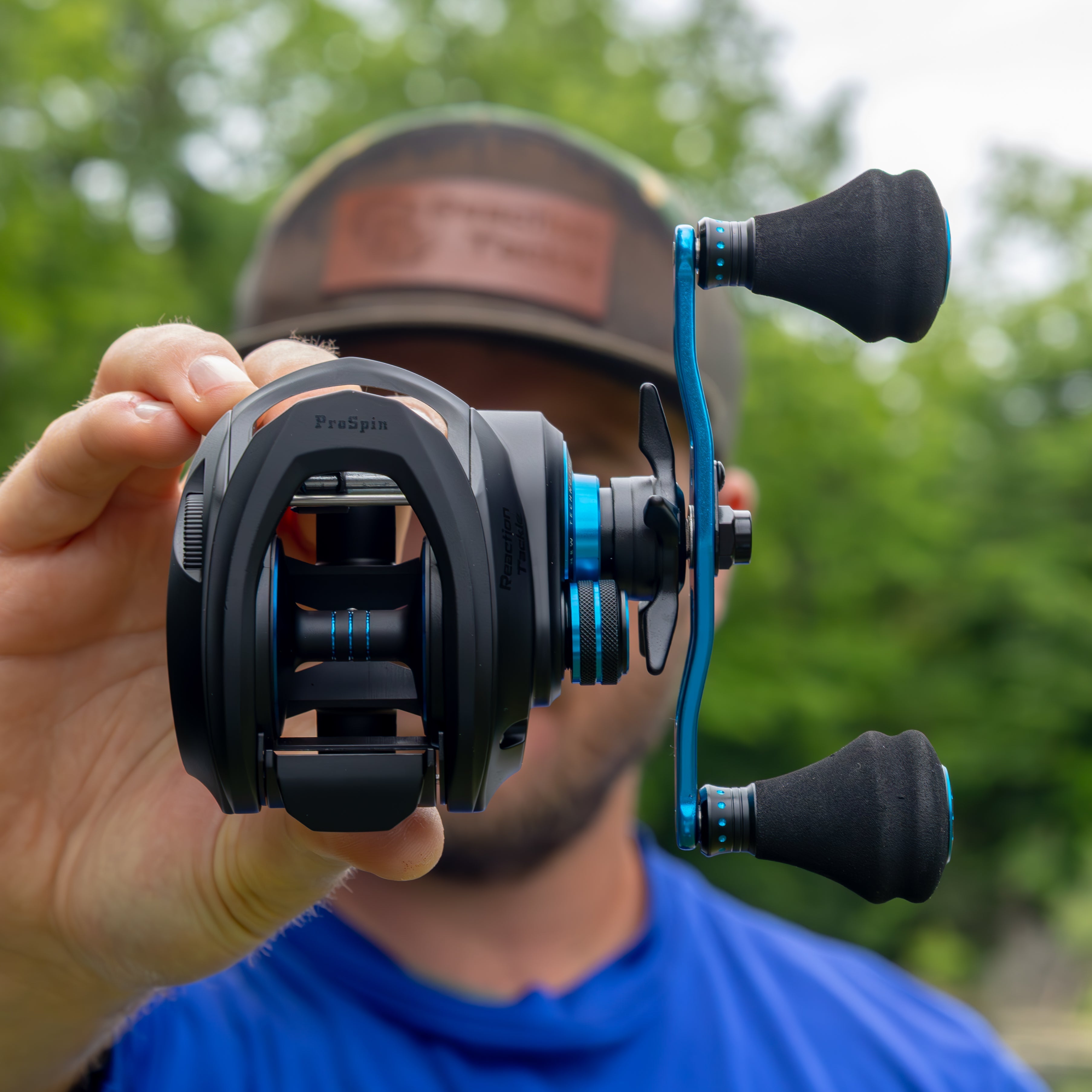 Reaction Tackle Baitcasting Fishing Reel – ProSpin Edition - 6.8:1 Gear Ratio - NEW