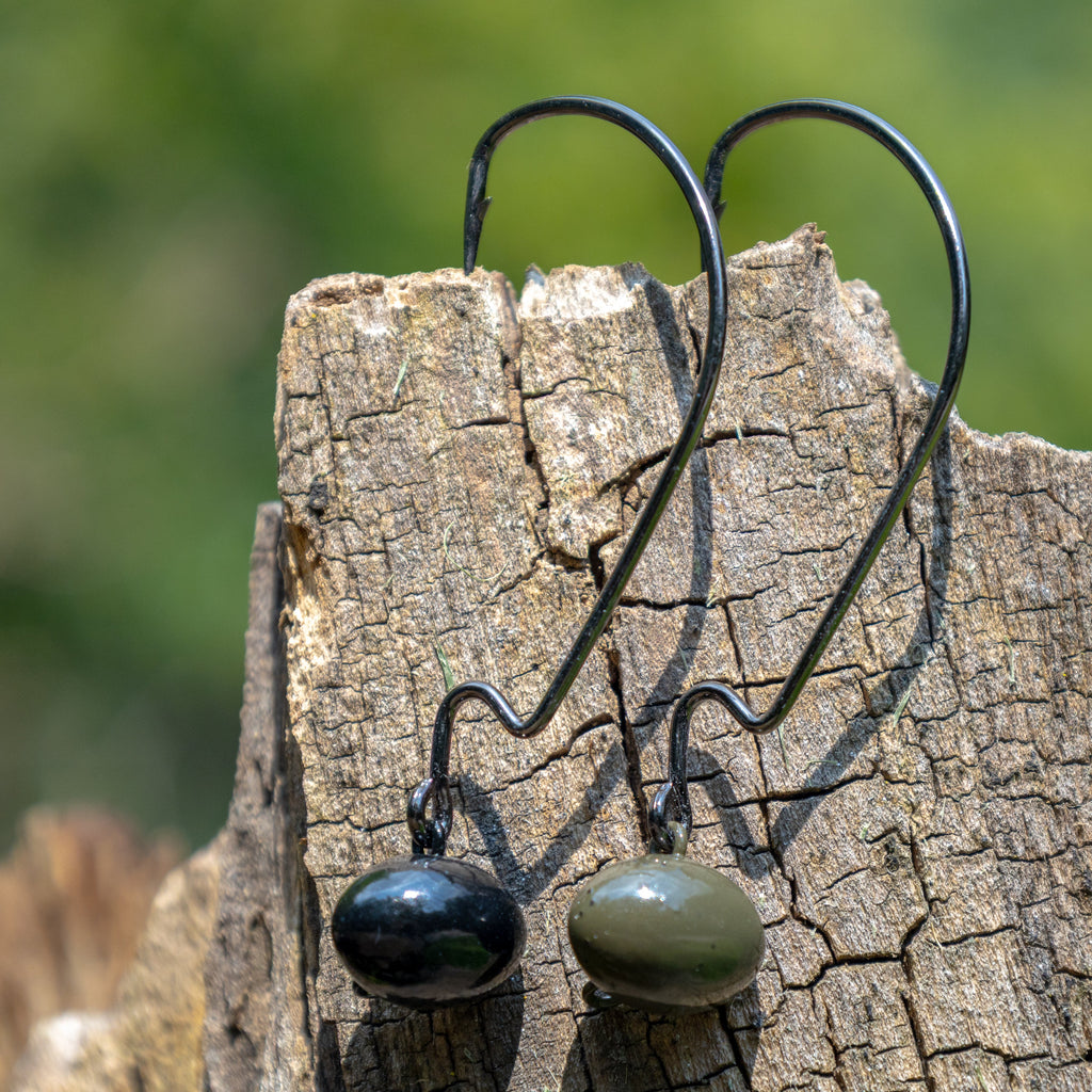 Reaction Tackle Tungsten Football/Swing Jig Heads- 3-Pack
