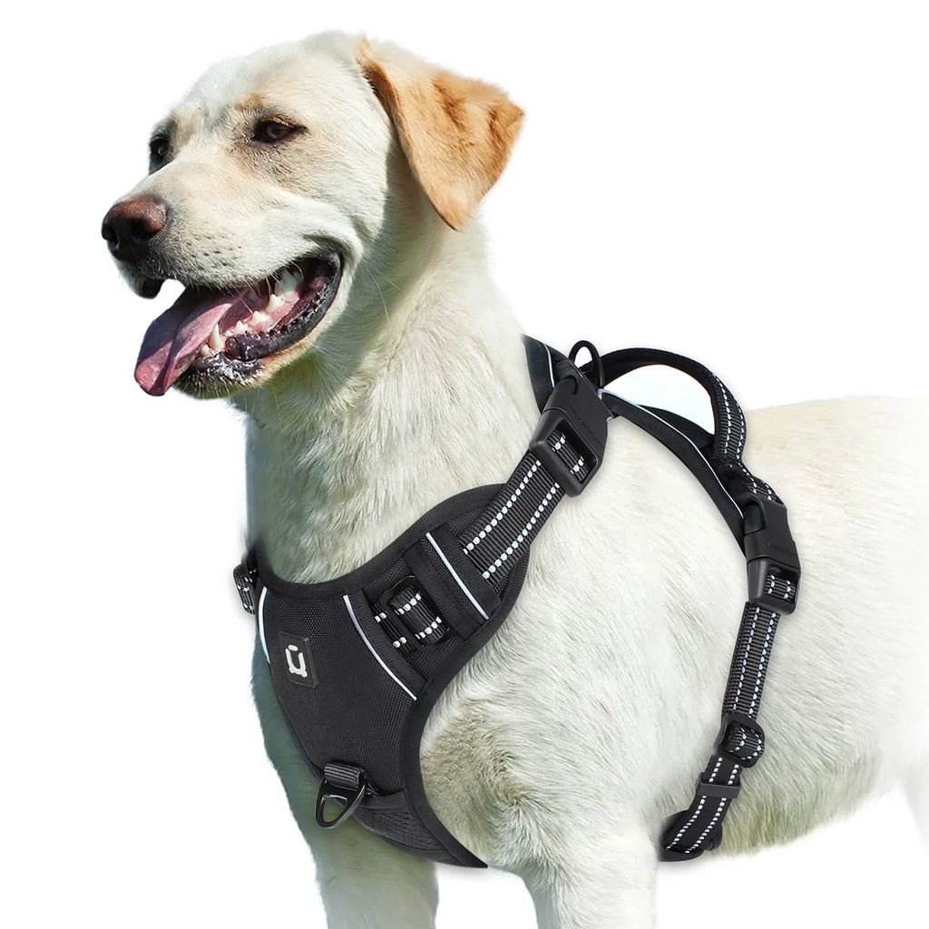 PawsEase No-Pull Soft Harness with Control Handle