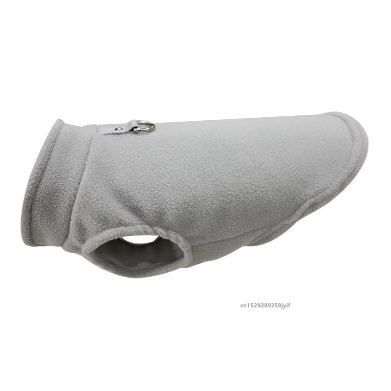 Winter Warm Dog Jacket with D-Ring – Cozy Pet Vest for Small Dogs & Cats