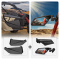 Kemimoto Front Lower Door Inserts & UTV Side View Mirror Maveri