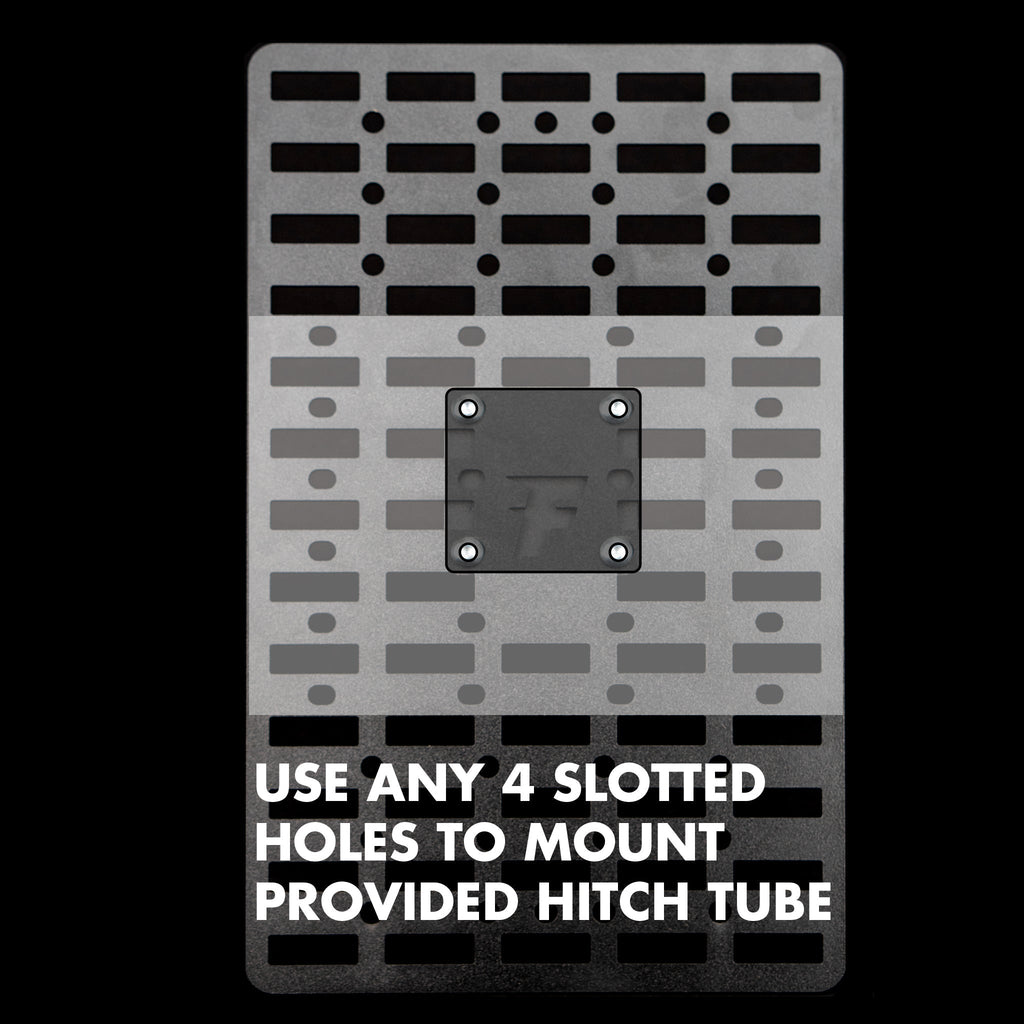FastLab Spare Tire Carrier Molle Plate System For Spare Tire Carrier