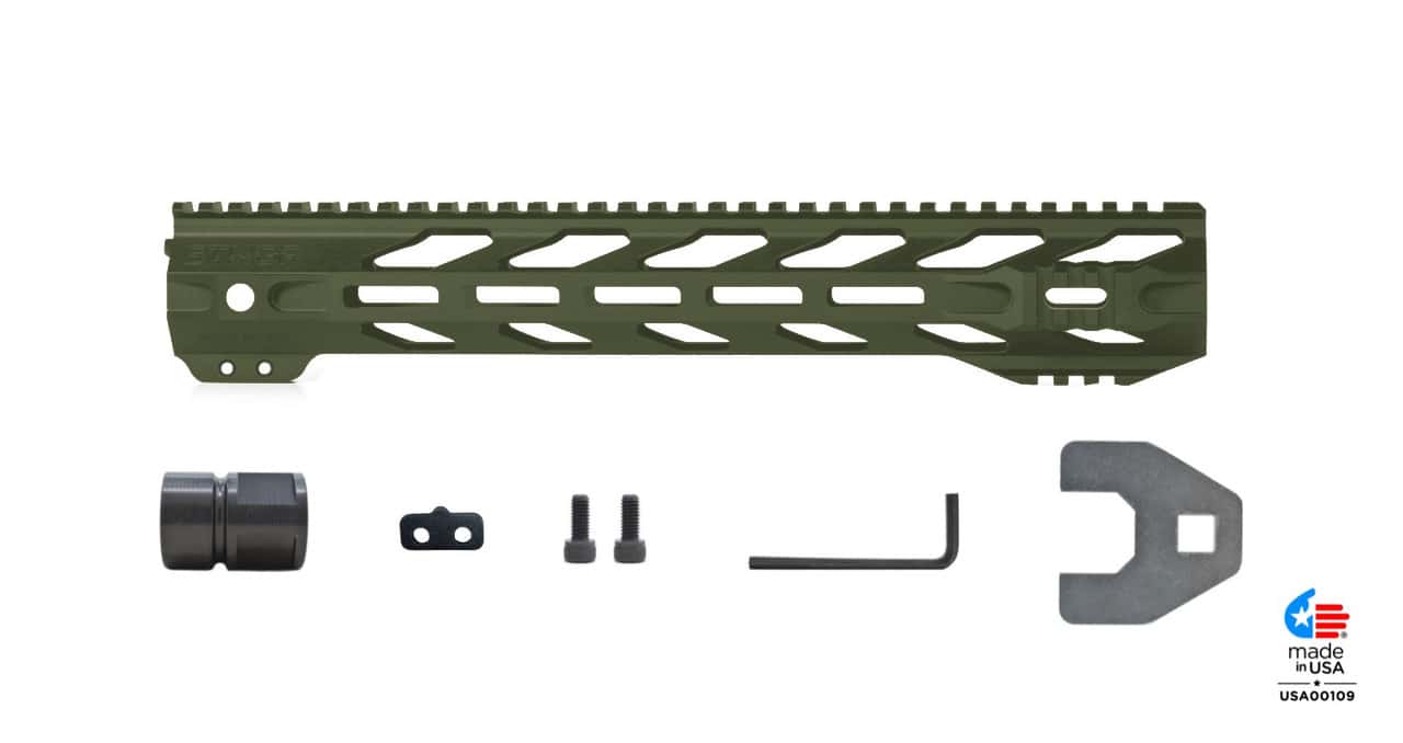 STNGR RPTR M-LOK Free Float AR-15 Handguard
