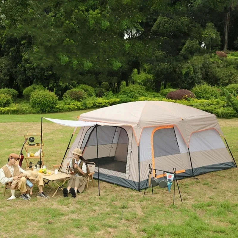 Spacious 2 Room Family Tent 3-12 People