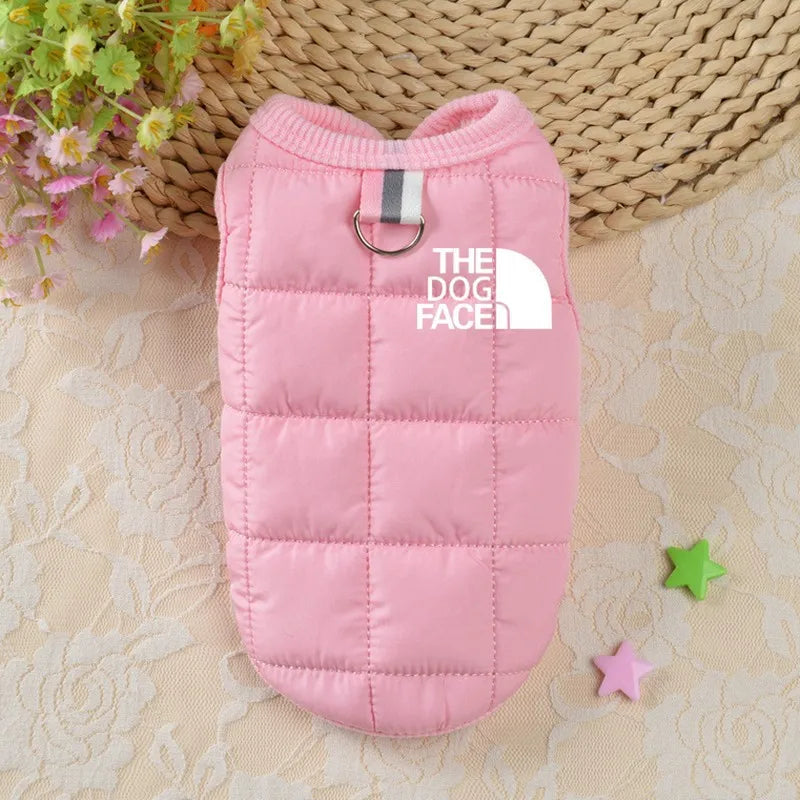 Designer Trendy Dog Clothes – Winter Warm Pet Coat for Small & Medium Dogs