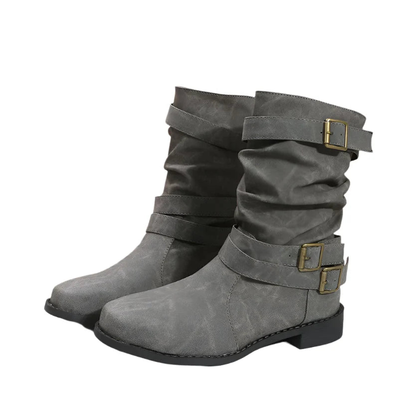 Women's Retro Boots  Autumn/Winter  Plus Sizes