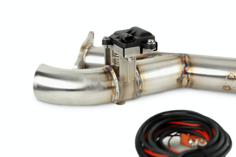 Trinity Racing Side Piece Header Pipe & Electronic Cutout for RZR Pro XP / Turbo R