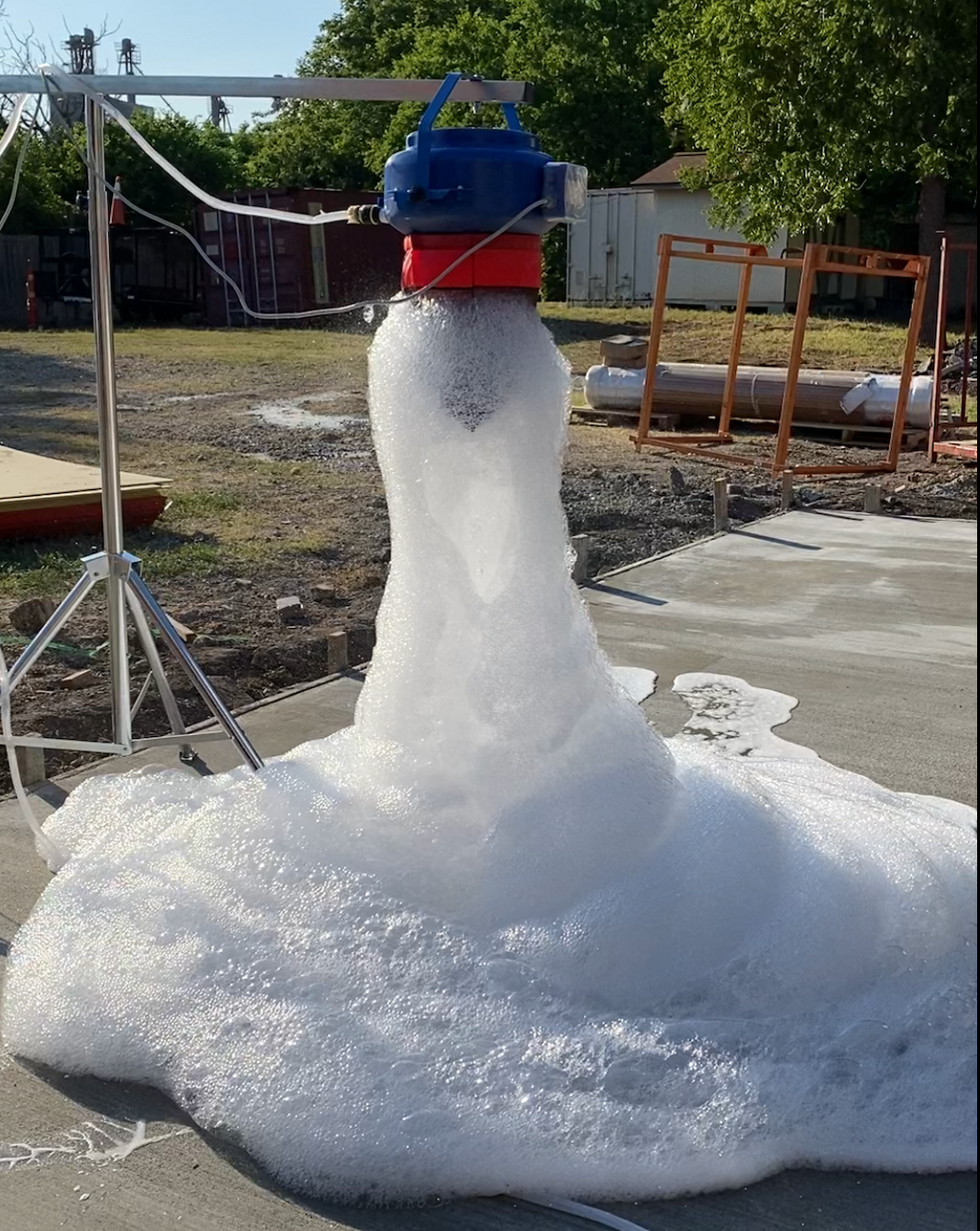 Boom Stand for Super E Foam Machine Fan