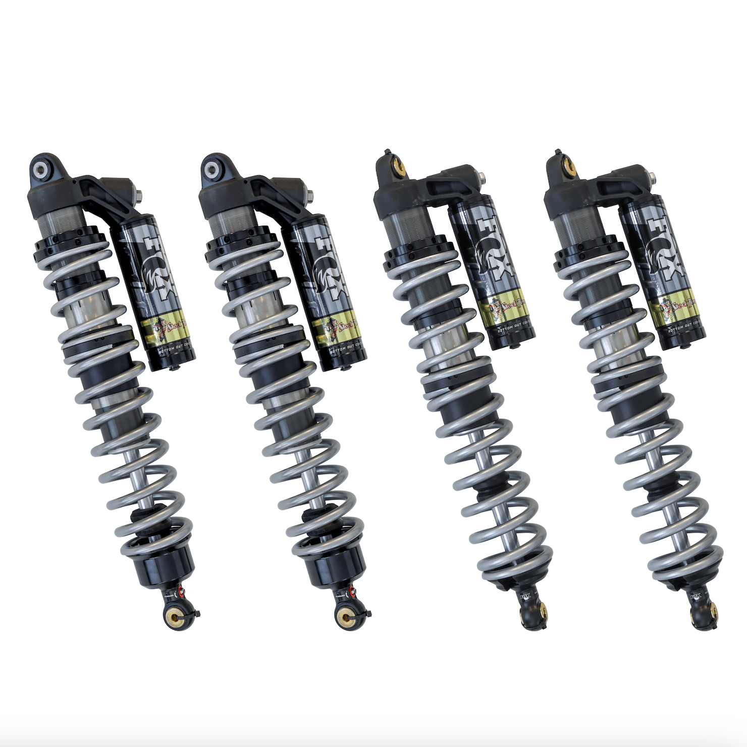 FOX RC2 Shocks with Shock Therapy Springs for Polaris General XP 1000