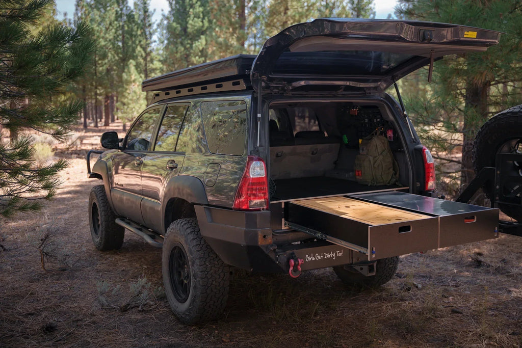 4Runner Dual Drawer Storage PreCut Kit - 2 Options