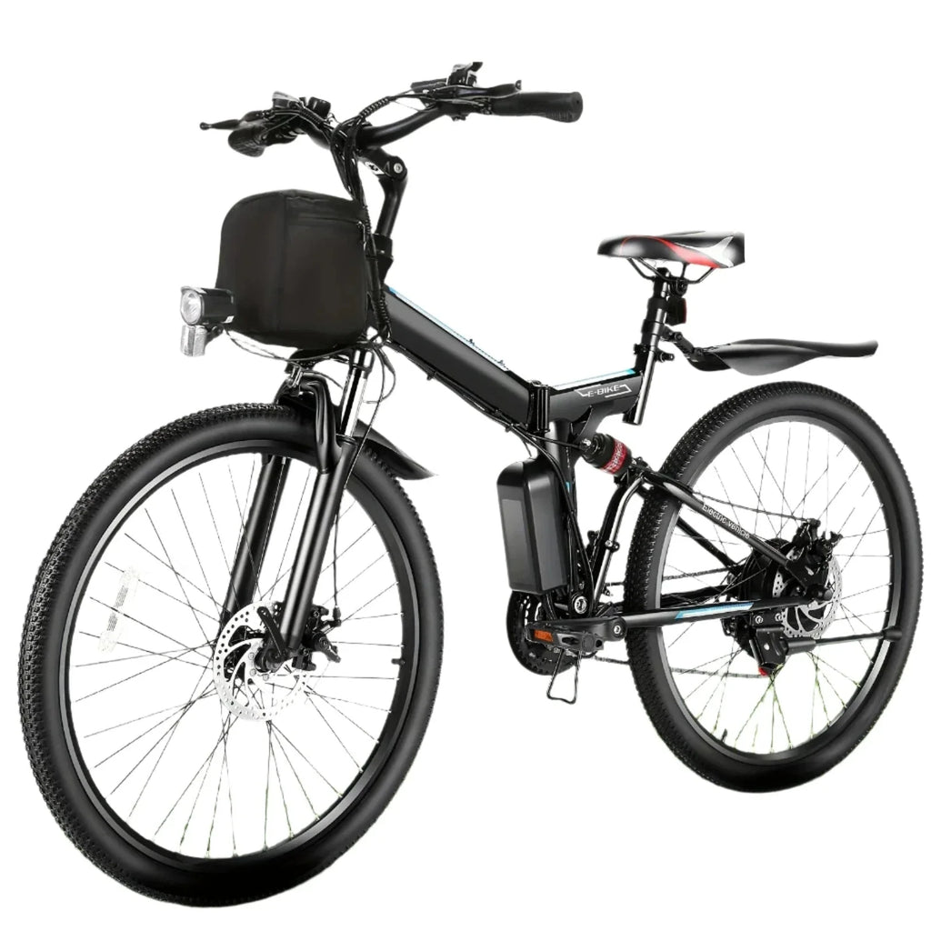 Adult Folding E-Bike  Cruise Control Removable Battery