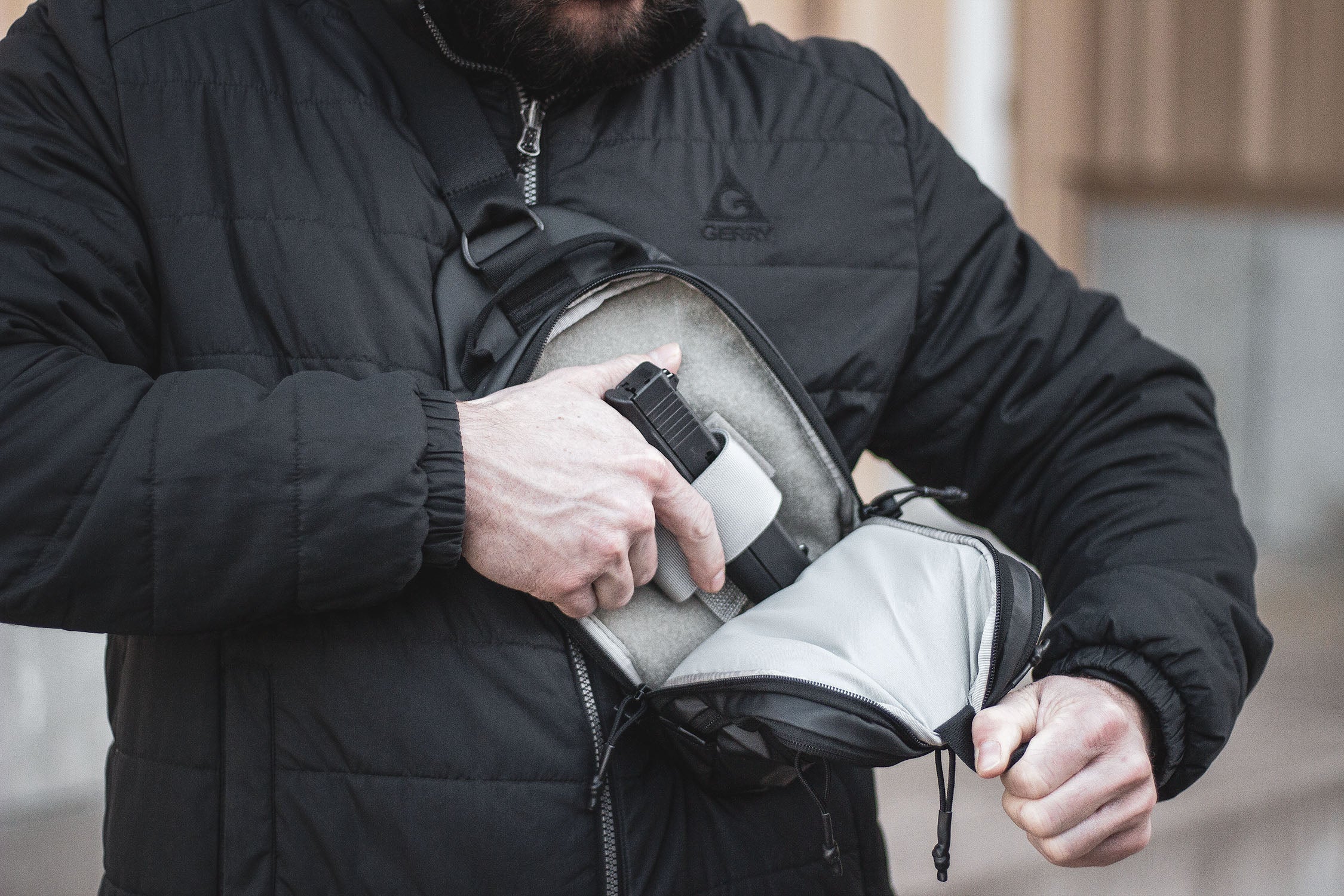 SENTINEL Cross-Body Concealed Carry Sling Pack