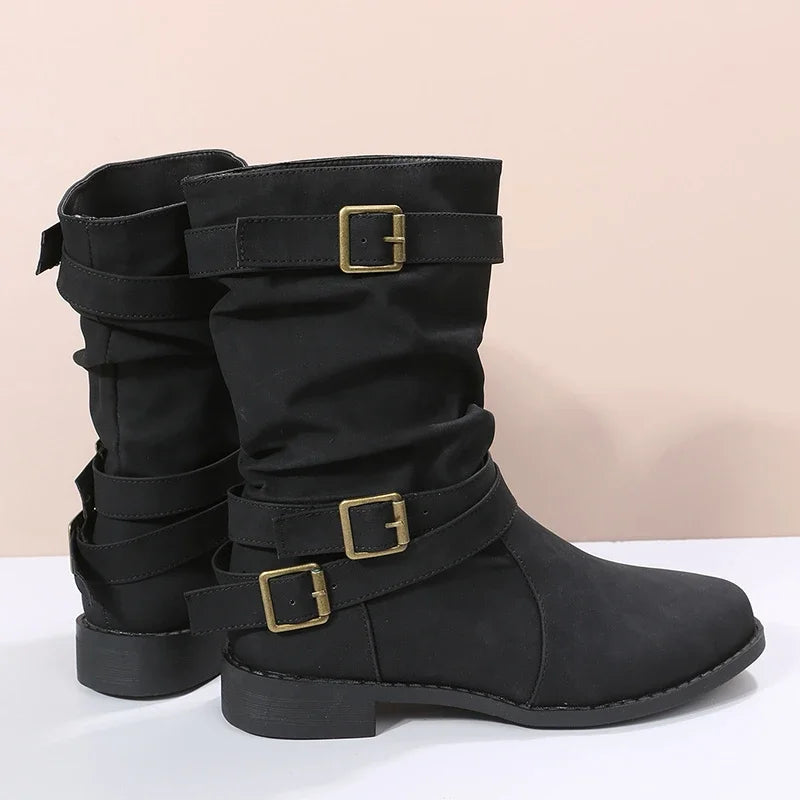 Women's Retro Boots  Autumn/Winter  Plus Sizes