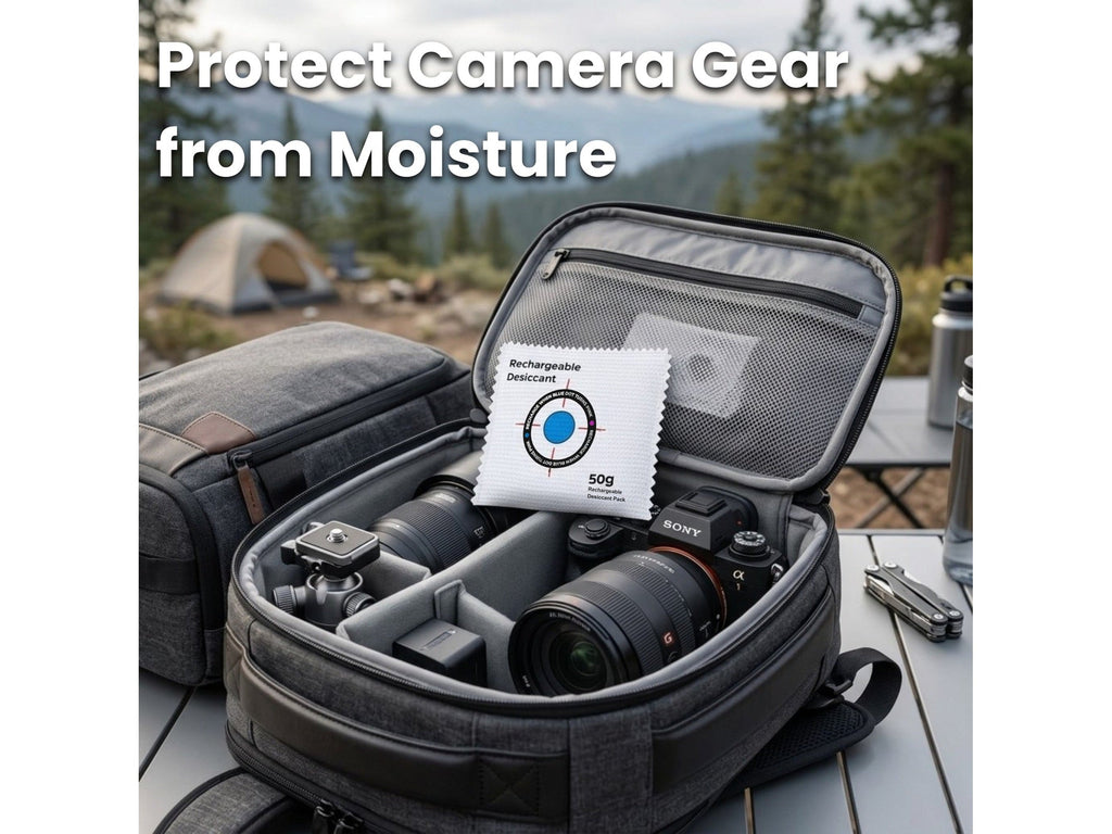 Portable Pistol and Firearm Rechargeable Desicant Dehumidifier - Moisture, Rust, Mold Protection