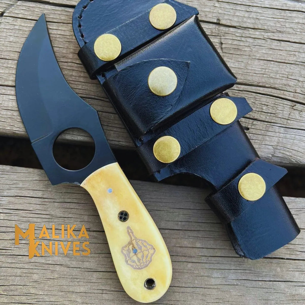 Camel Bone Skinner Knife-0102
