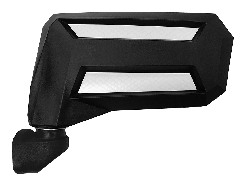 Spike RE-FLEX ADJUSTABLE SIDE MIRRORS W/1.75" CLAMP (PAIR)