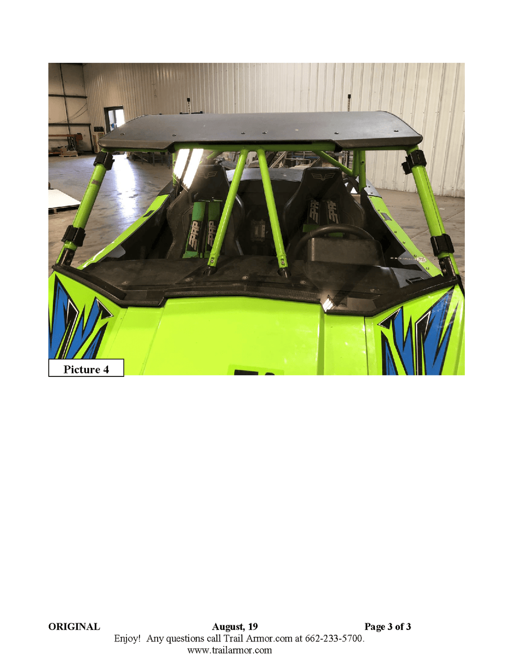 Trail Armor Windshield for 2018 Textron Wildcat-XX