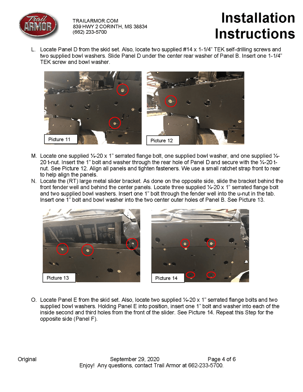 Trail Armor Full Skids for 2020-22 Can-Am Maverick Sport Max DPS