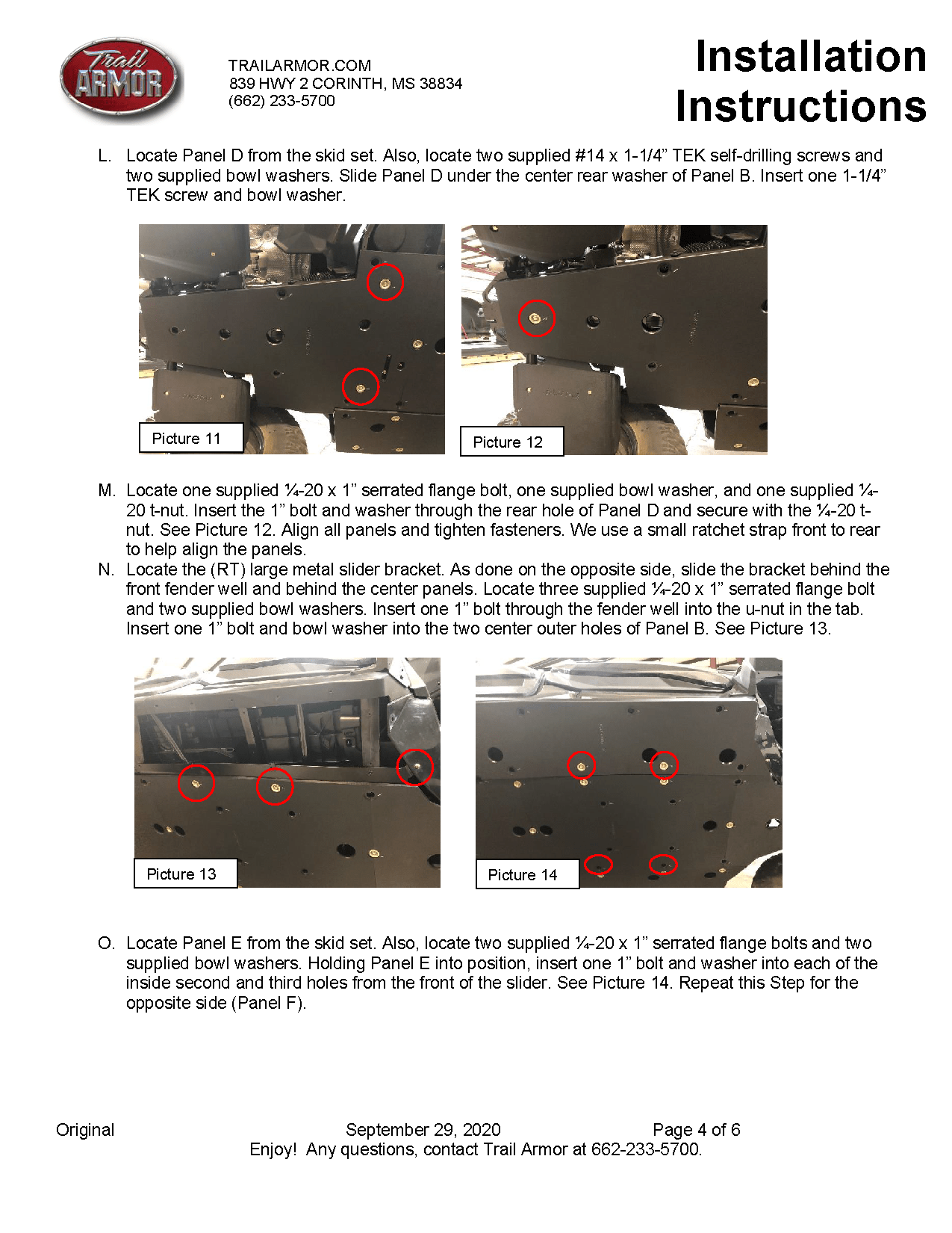Trail Armor Full Skids for 2020-22 Can-Am Maverick Sport Max DPS