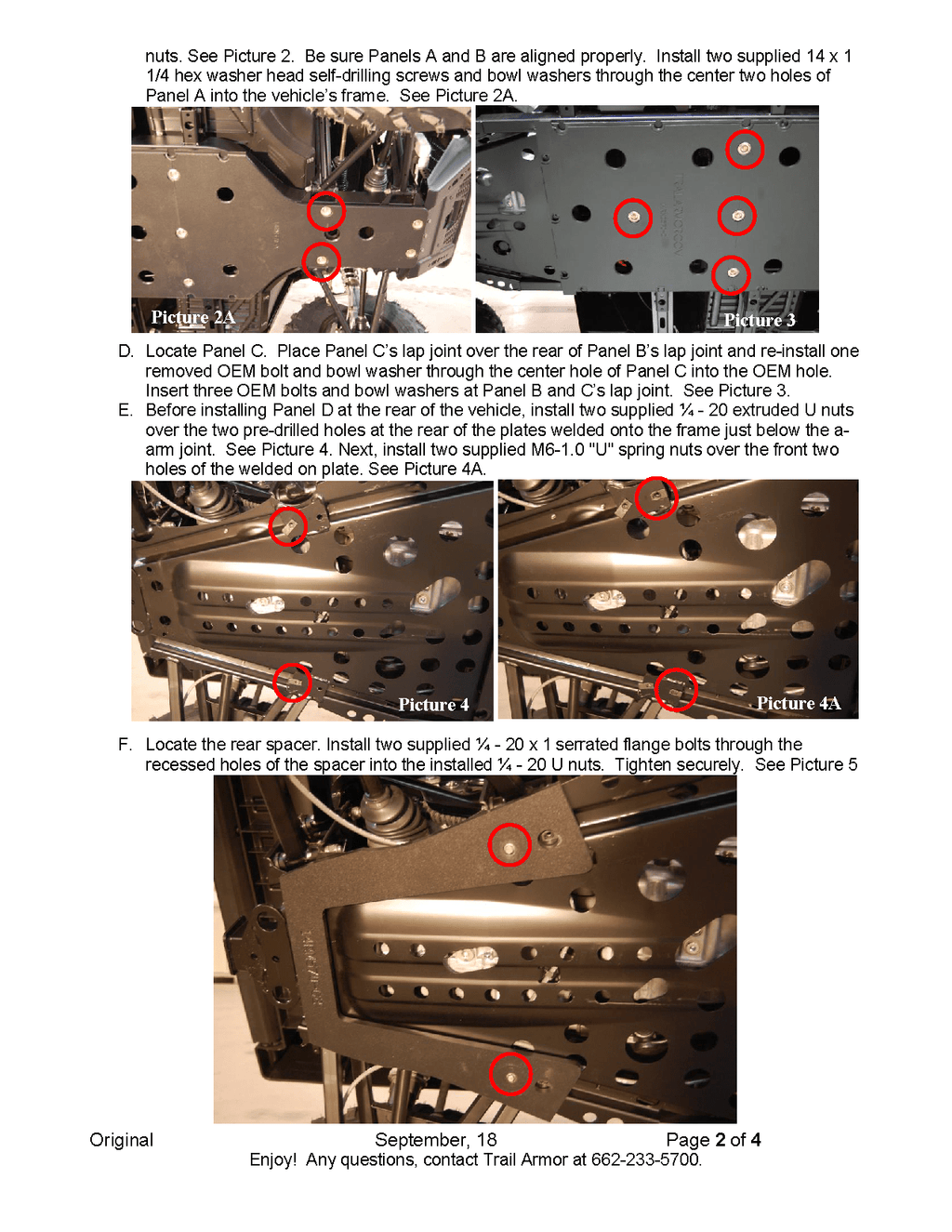 Trail Armor Full Skids for 2014-21 Ranger Midsize 570 Crew
