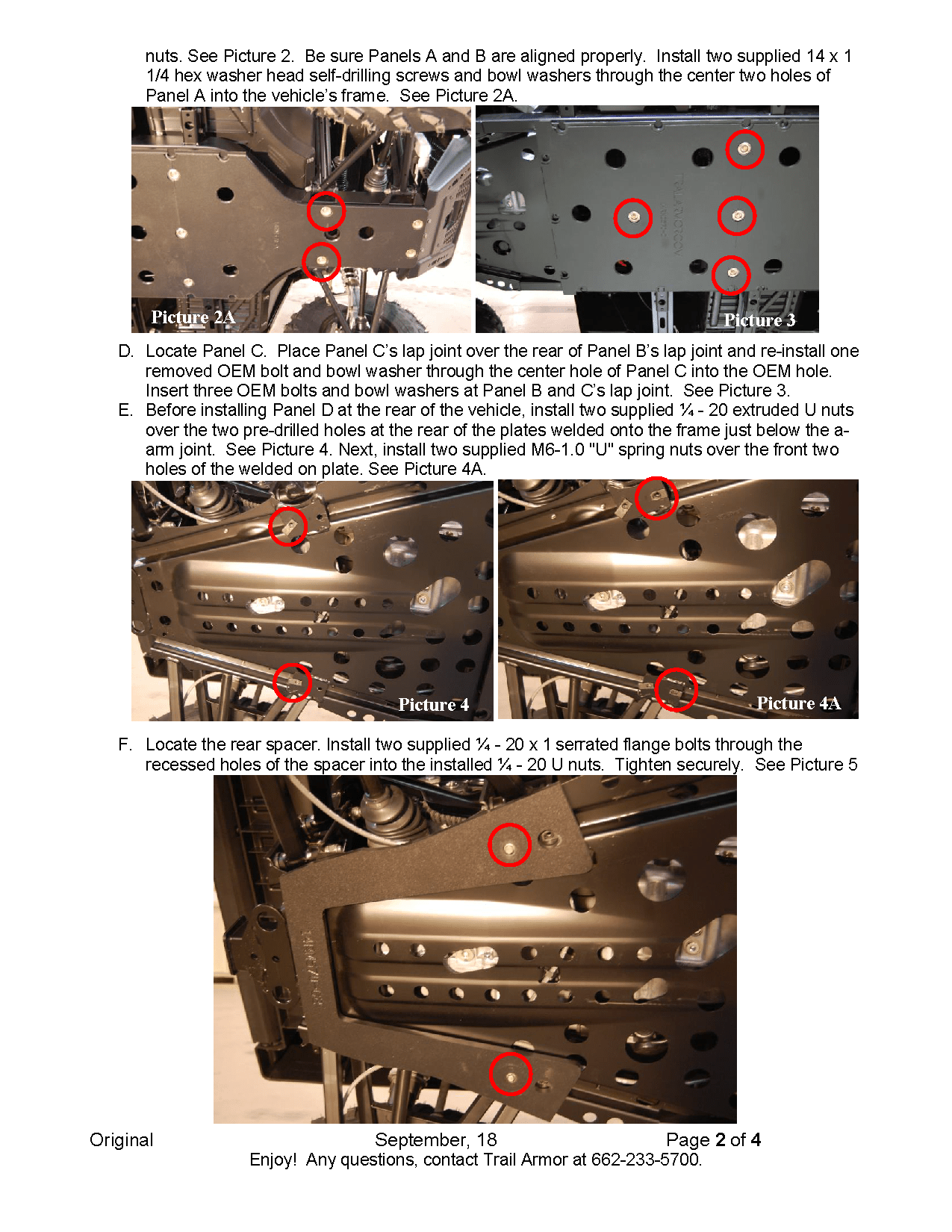 Trail Armor Full Skids for 2014-21 Ranger Midsize 570 Crew